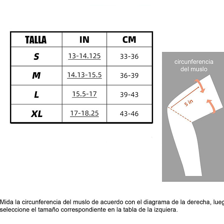 Rodillera Deportiva Ortopédica Soporte Con Fibra De Cobre 5