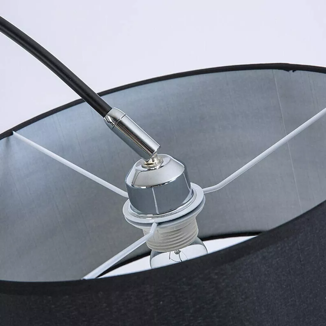 Lámpara De Pie E27 Metal 6