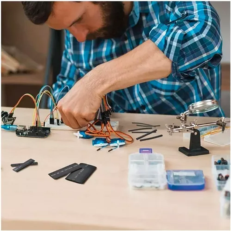 Kit Tubos Termoretractil Colores Mixtos 530 Piezas 8