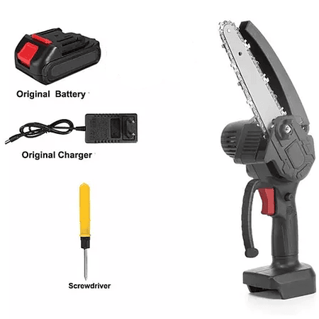 Mini Sierra Podadora Eléctrica Portátil 1 Bateria Recargable