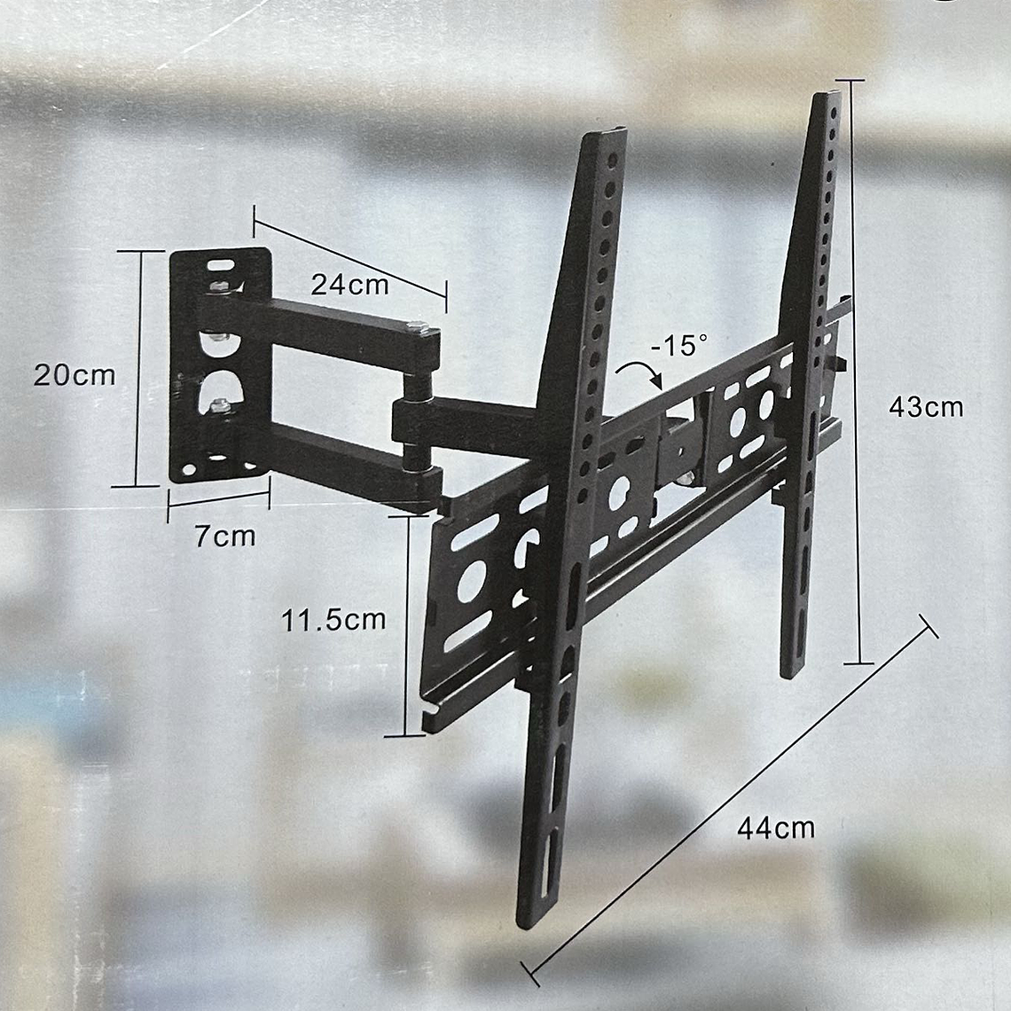 Soporte Tv Pared 26 -55 Pulgadas 35 Kg 2