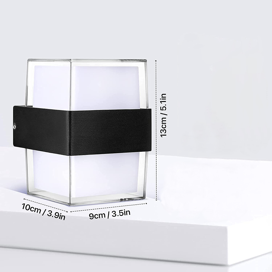 Aplique Muro Led Luz Calida Decoracion Hogar 3