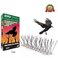 Pack 5 Púas Repelentes Palomas Anti Aves - Miniatura 1