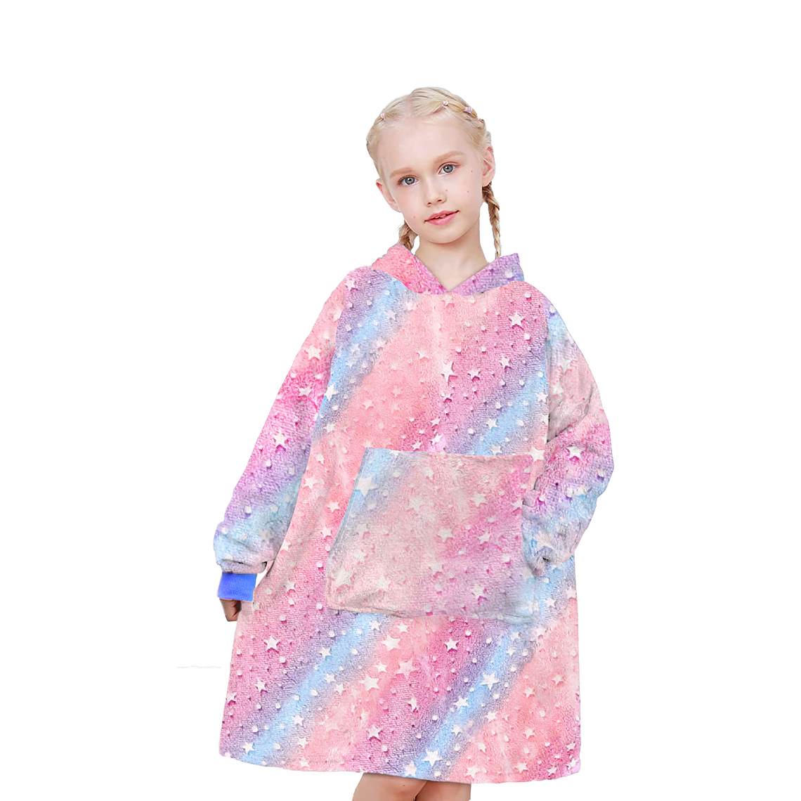 Polerón De Franela Con Capucha Para Niños Luminoso Diseños 3