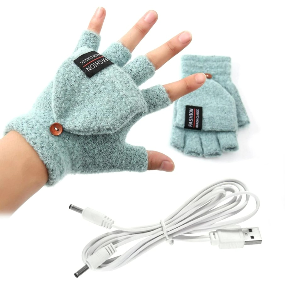 Guantes Calefactores Con Conexion Usb Calentador De Manos 1