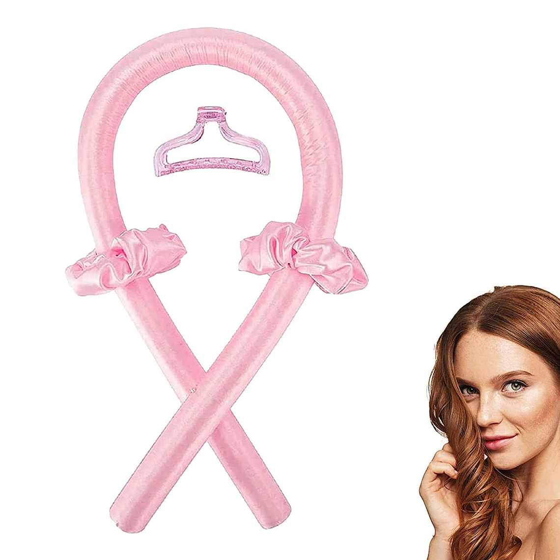 Onduladora Rizadora De Seda Ondas Sin Calor Para Cabello 1
