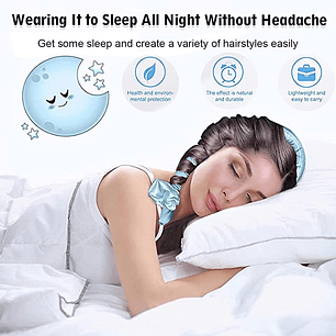 Onduladora Rizadora De Seda Ondas Sin Calor Para Cabello