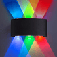 Luz Led Foco Aplique Pared 6 Leds Exterior - Miniatura 3