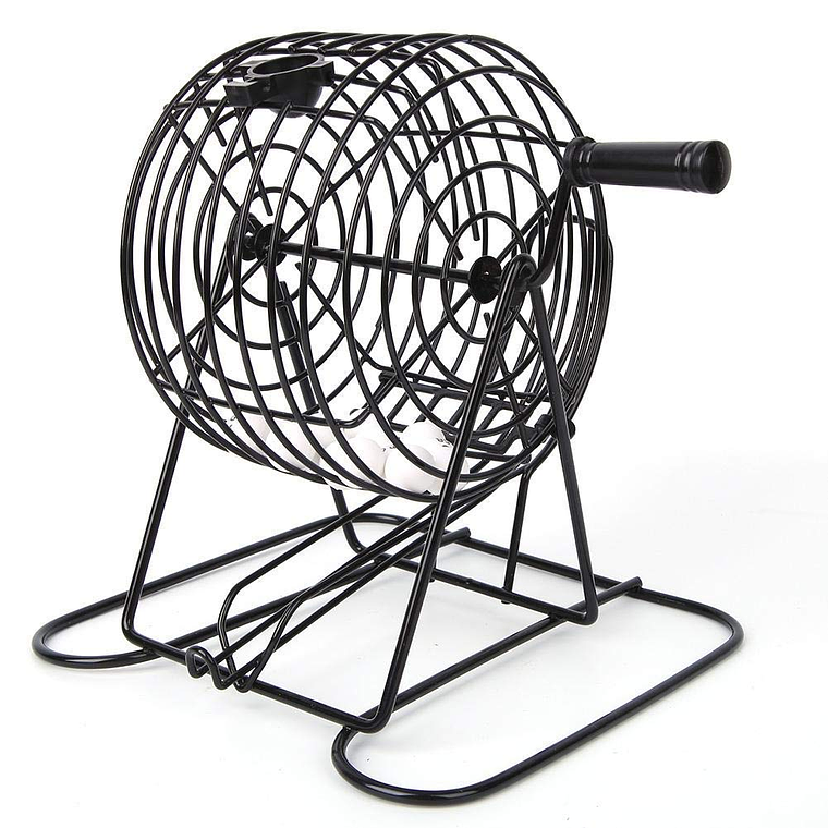 Set De Bingo Lota Completo Incluye Tombola Fichas Pelotas 4