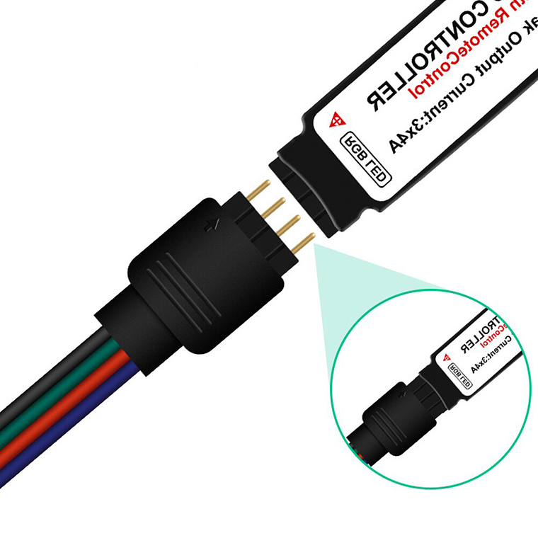 Cinta Tira Led 5 Metros Control Rgb 5050 Usb 5v 3