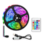 Cinta Tira Led 5 Metros Control Rgb 5050 Usb 5v - Miniatura 1