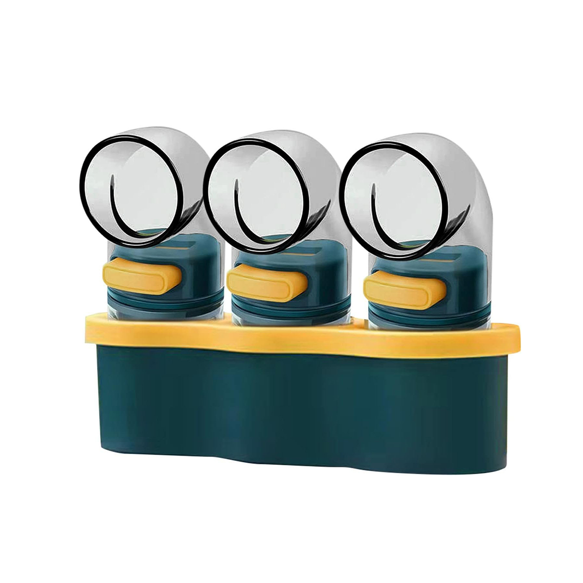 Botellas Dispensador De Especias De Cocina Sal Salsas 1