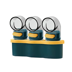 Botellas Dispensador De Especias De Cocina Sal Salsas