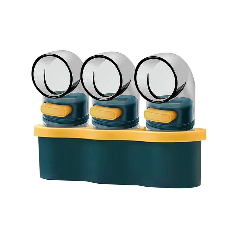 Botellas Dispensador De Especias De Cocina Sal Salsas 1