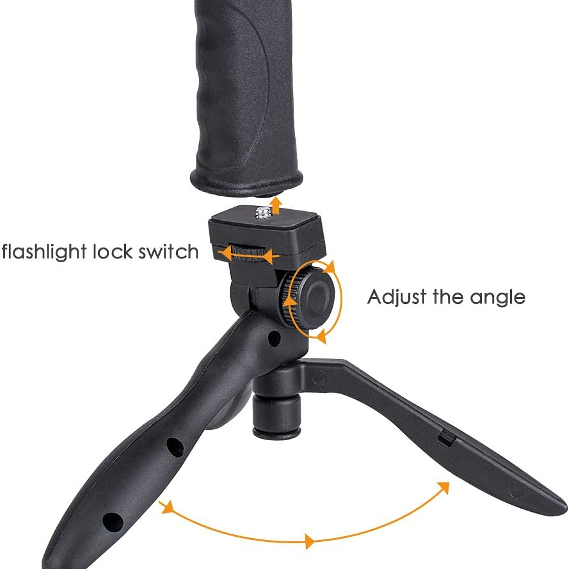 Linterna Super Brillante 1200lm Recargable Caza Camping 2