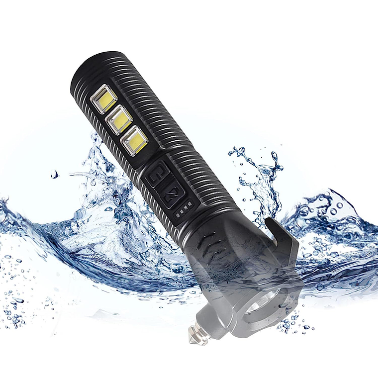 Linterna De Emergencia Multiuso Recargable Para Auto 3