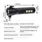 Linterna De Emergencia Multiuso Recargable Para Auto - Miniatura 5