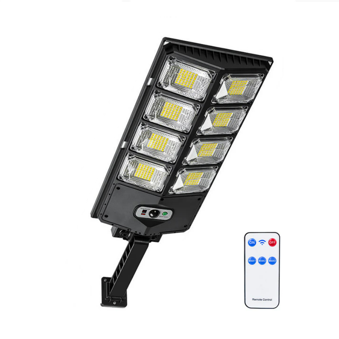 Foco Solar 200w Foco Potentes Sensor De Movimiento Exterior 1