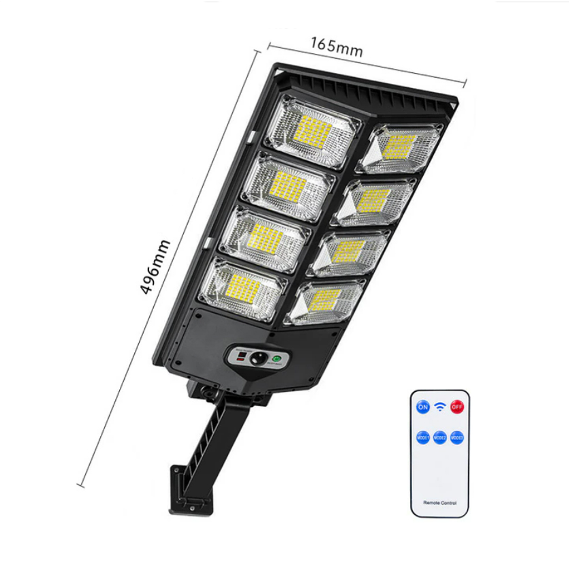 Foco Solar 200w Foco Potentes Sensor De Movimiento Exterior 6