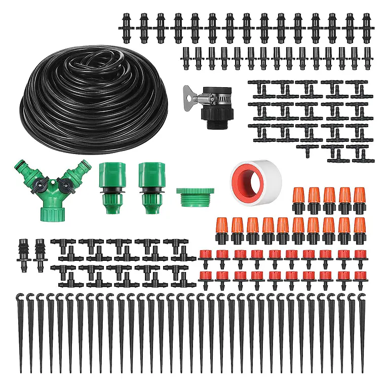 Kit De Riego Sistema Automático Goteo 40m 164pcs 1