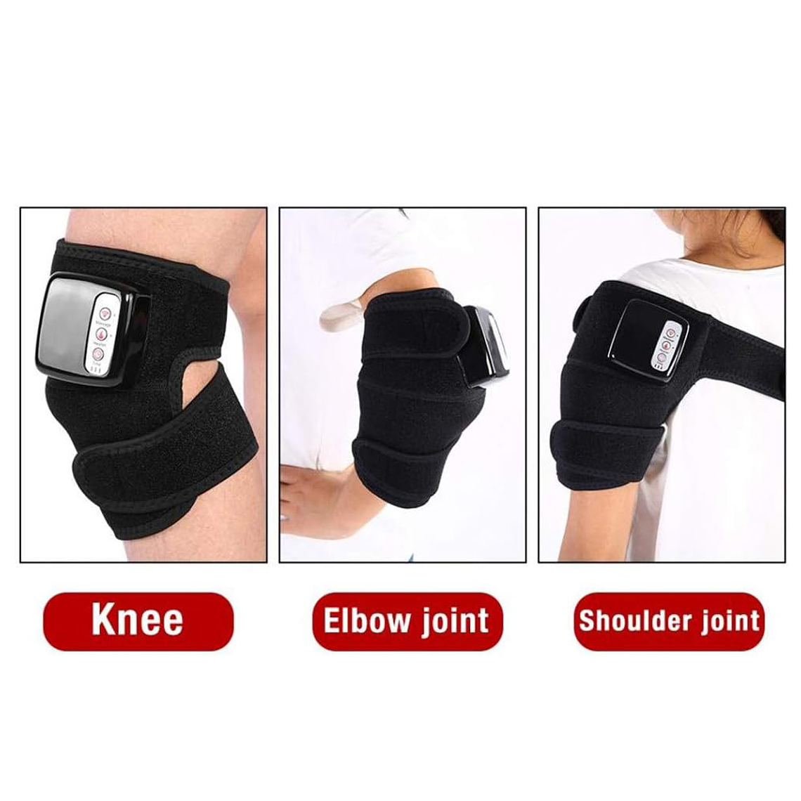 Masajeador Electrico Rodilla/codo Calor Vibración Infrarojo 4