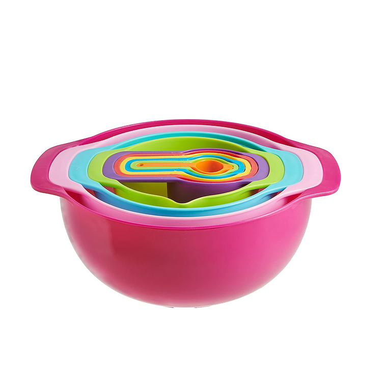 Set De Tazas Medidoras Cernidor Colador Bowl Cocina 1