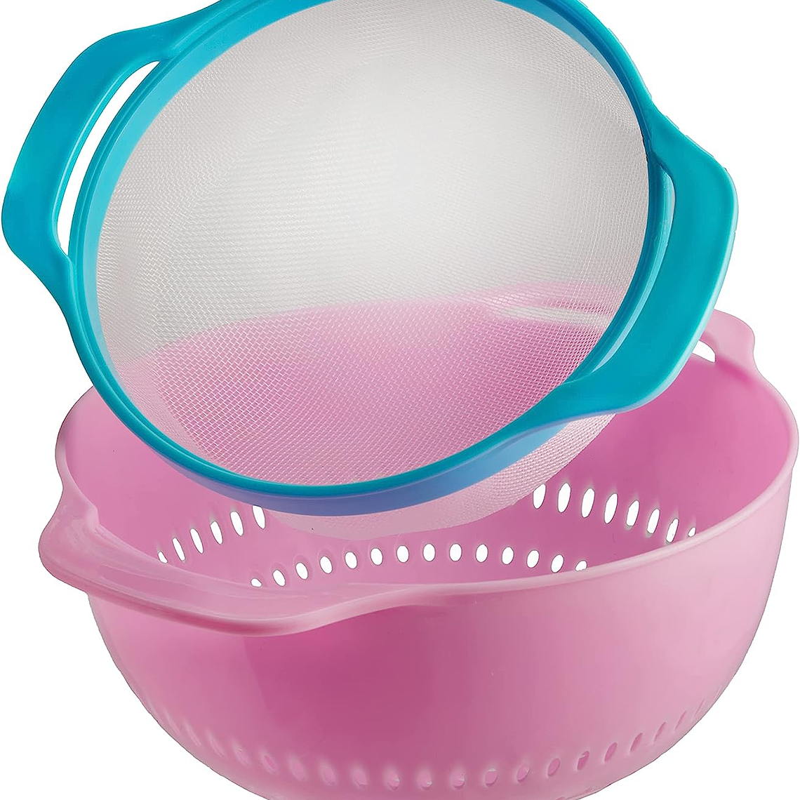 Set De Tazas Medidoras Cernidor Colador Bowl Cocina 5