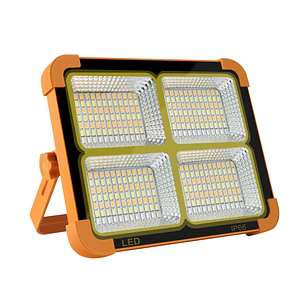 Luz Solar Portátil Led 100w 10000lm Ip66 Luz Emergencia