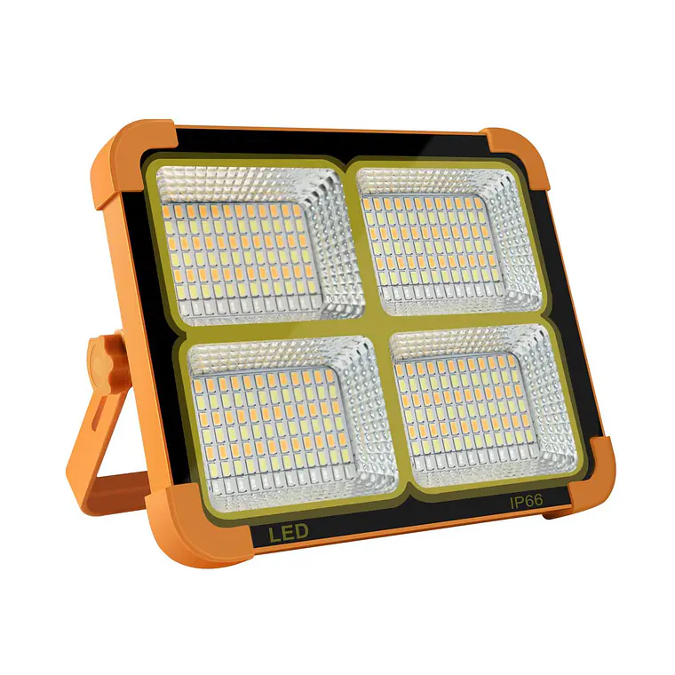 Luz Solar Portátil Led 100w 10000lm Ip66 Luz Emergencia 1