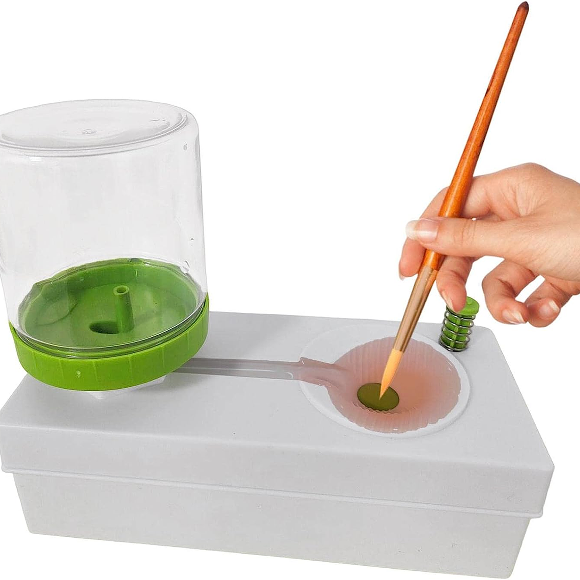 Maquina Limpiador De Brochas Pinceles Enjuague 1