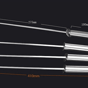 Set Parrillero Asado Barbacoa 18 Pcs En Maleta Kit Parrilla
