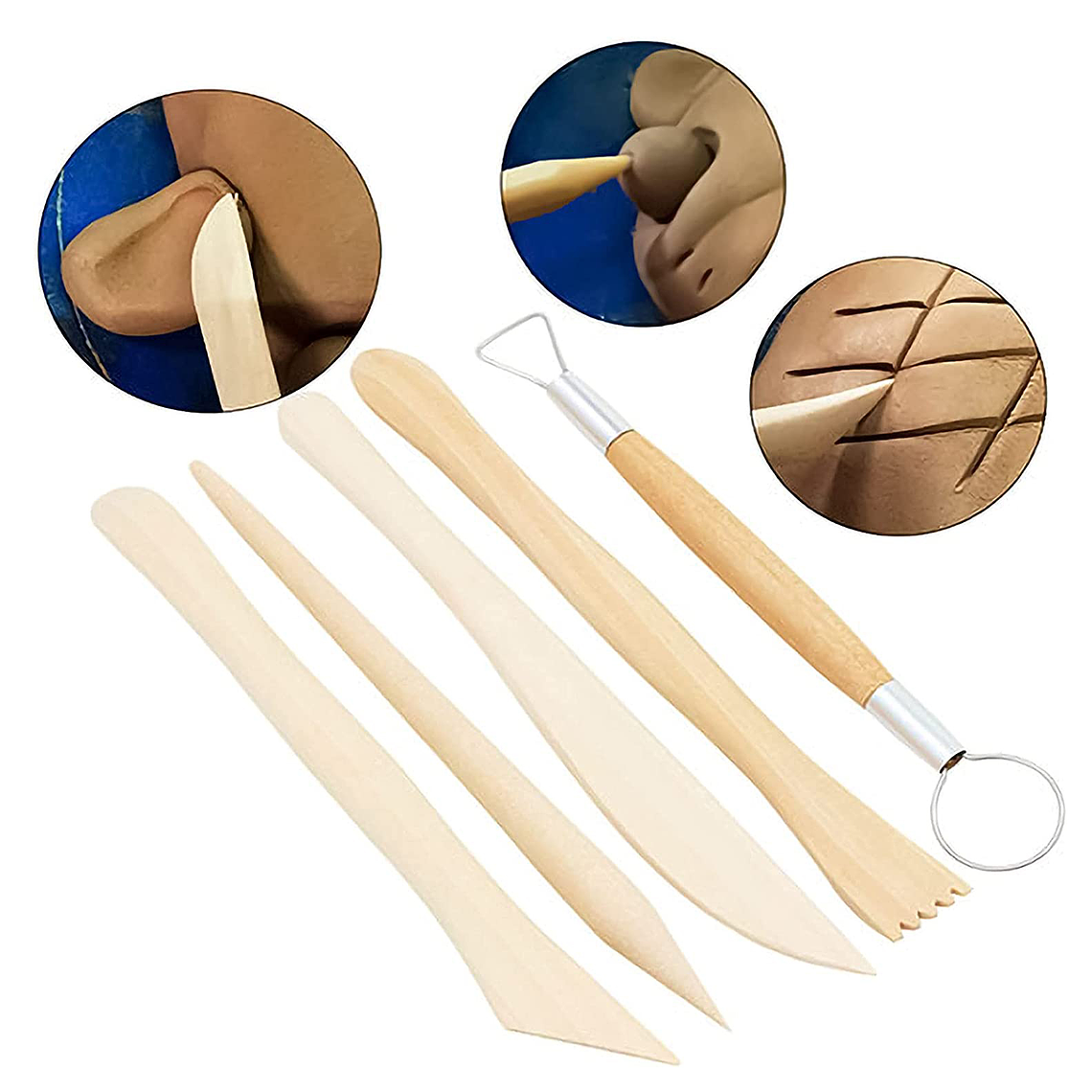 Herramientas De Escultura De Cerámica De Arcilla 36 Piezas 3