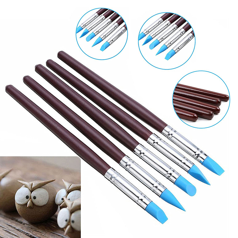 Herramientas De Escultura De Cerámica De Arcilla 36 Piezas 4