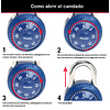 Candado De Seguridad Con Clave De Combinacion Giratoria 48mm