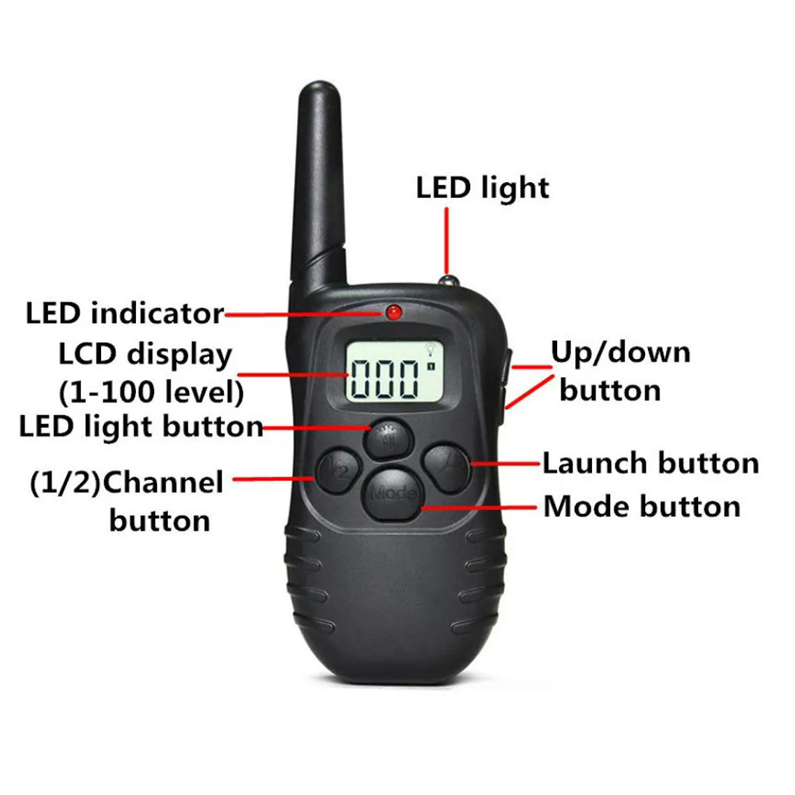 Set Collar Eléctrico Entrenamiento Para Adiestramiento Perro 3