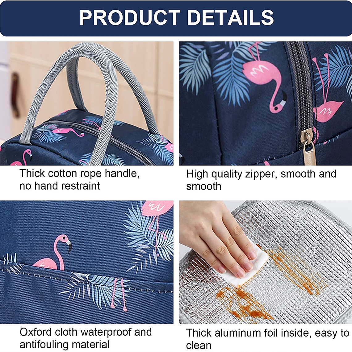 Lonchera Bolsa Térmica Colación Almuerzo Portátil Diseños 6