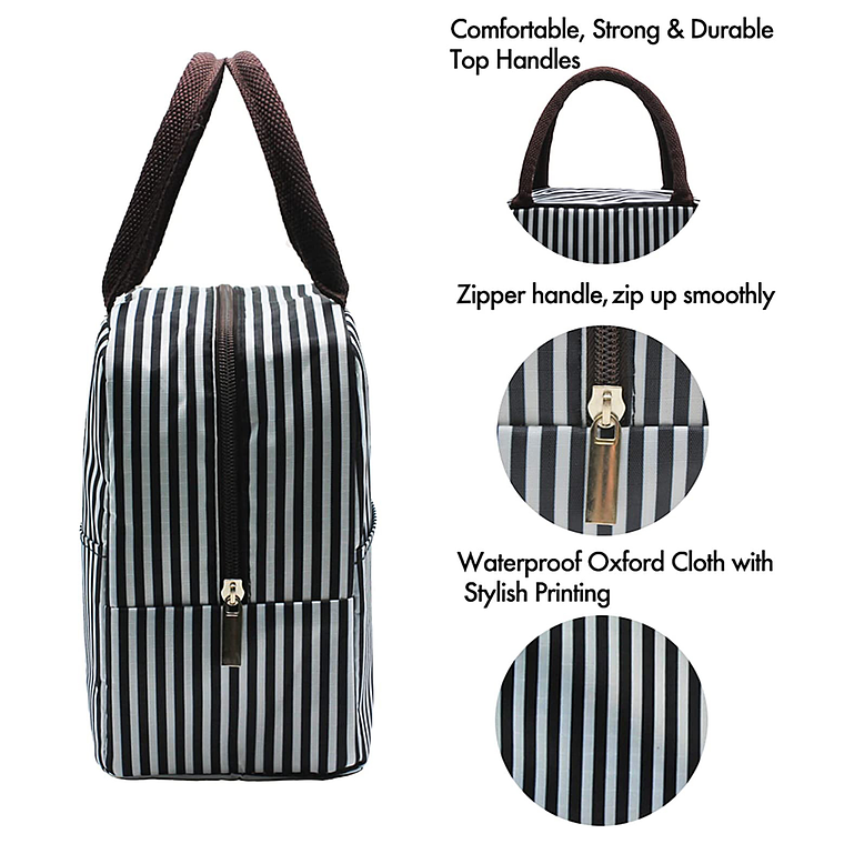 Lonchera Bolsa Térmica Colación Almuerzo Portátil Diseños 7