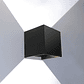 Foco Luz cuadrado Aplique Para Pared Led Exterior - Miniatura 3