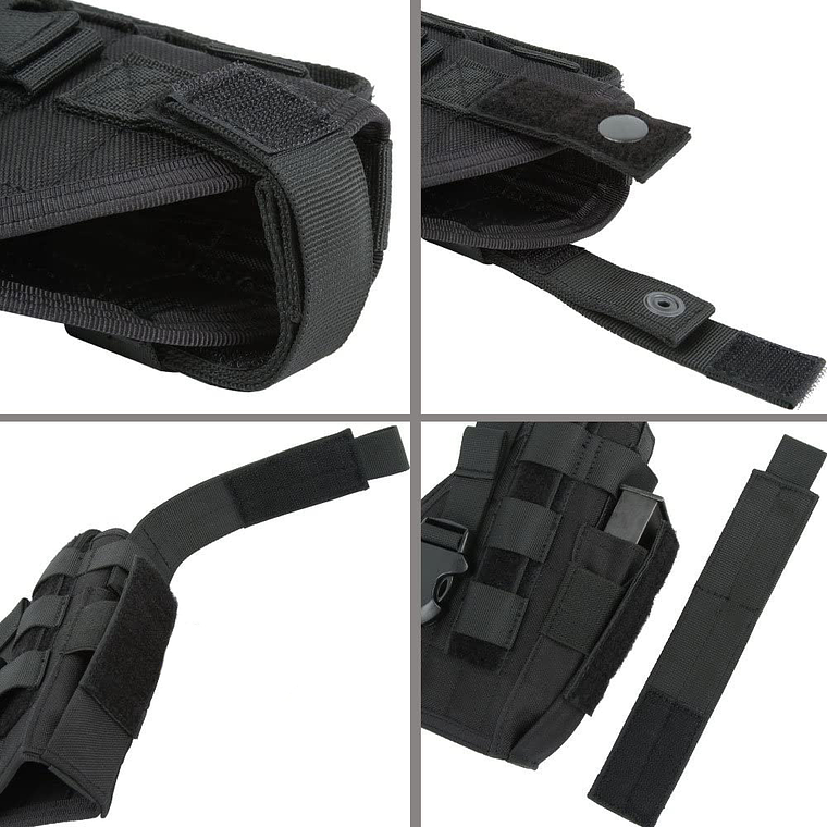 Funda Tactica Ajustable Porta Pistola Universal Airsoft 4