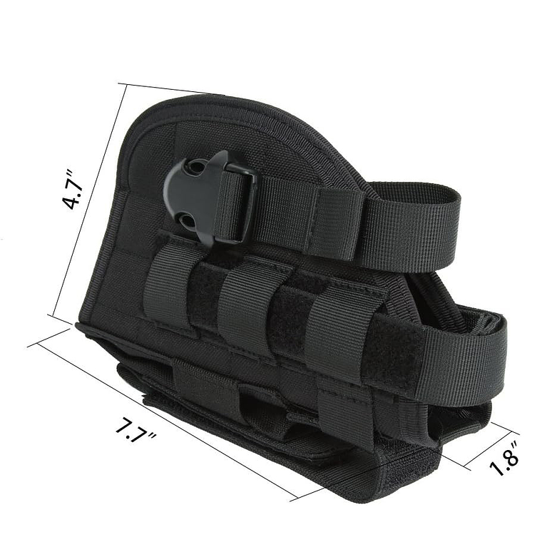 Funda Tactica Ajustable Porta Pistola Universal Airsoft 5