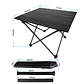 Mesa Plegable Camping Paseo Evento Bolso Portatil - Miniatura 4