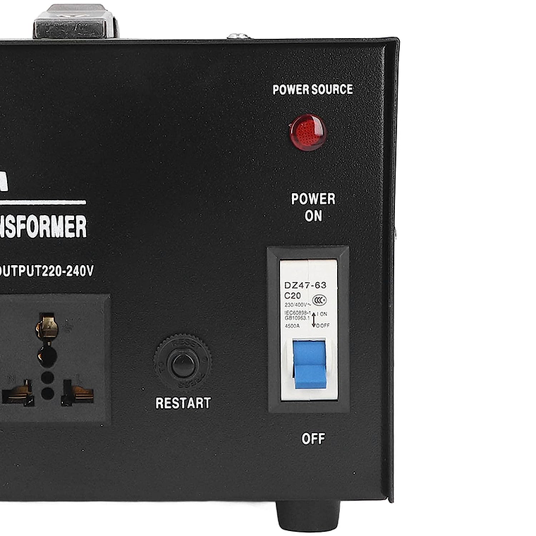 Transformador Voltaje 110v - 220v De 2000 Watts 4