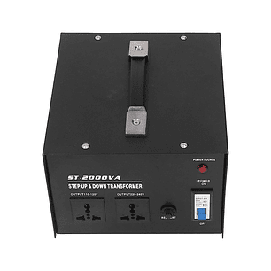 Transformador Voltaje 110v - 220v De 2000 Watts