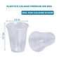 Vaso Plástico Transparente 500ml X 50 Unidades - Miniatura 3