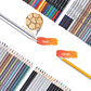 Set Lapices Colores 83 Pzs Dibujo Profesional Estuche - Miniatura 4