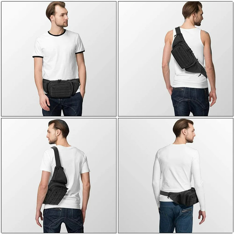 Riñonera Tactica Porta Arma Banano Porta Pistola Oculta 6