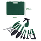 Kit Herramientas Jardinería Acero Rastrillo Tijera Podar - Miniatura 5