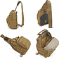 Bolso Táctico De Hombro Cruzado Impermeable Multiuso - Miniatura 2