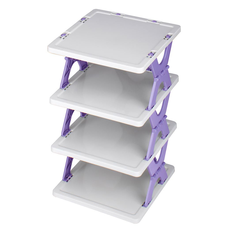 Organizador De Armario Zapatero Plegable 4 Niveles 3