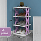 Organizador De Armario Zapatero Plegable 4 Niveles - Miniatura 5